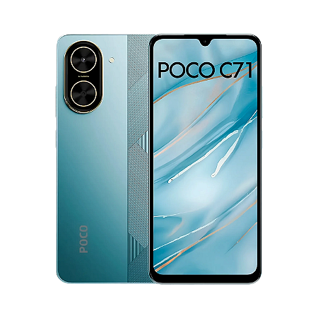 Xiaomi poco c71, 64 gb, 3 ram, 32 mp, 4g, azul