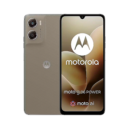 Motorola moto g06 power, 256 gb, 4 ram, 50 mp, 4g, bege