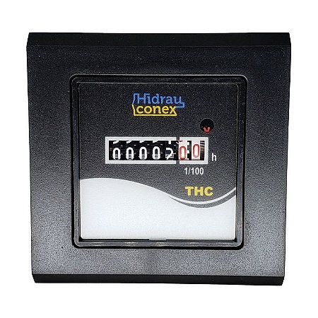 Horímetro Totalizador de Horas Eletromecânico THC 220vca