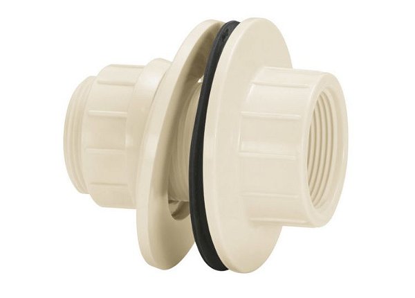 Adaptador PVC Roscável p/ Caixa D' água c/ Anel de 1.1/2" KRONA