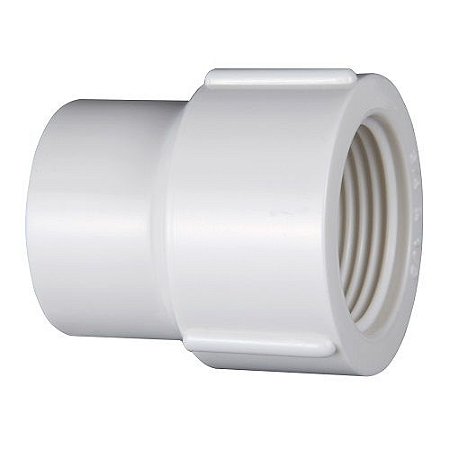 Luva de Redução PVC Roscável de 3/4" x 1/2"