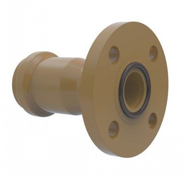 Extremidade PVC PBA Bolsa Flange DN 100mm DE 110mm