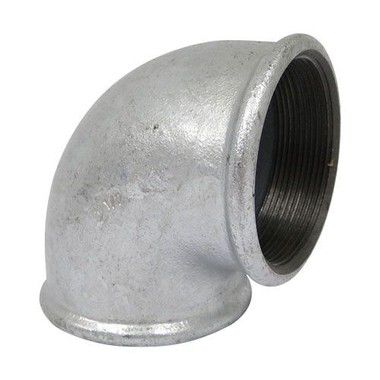 Cotovelo Galvanizado Rosca Fêmea de 1/2" x 90º