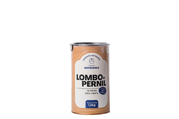 CARNE NA LATA LOMBO&PERNIL SUÍNO