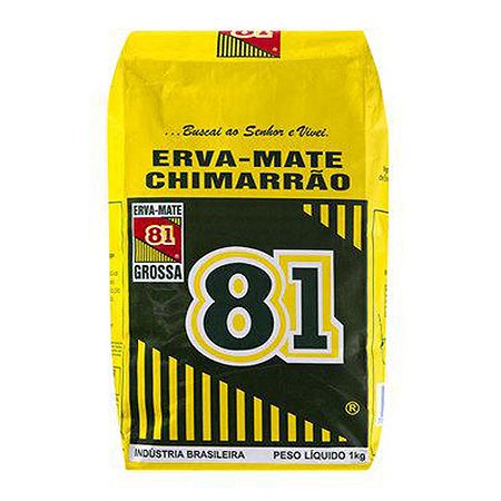 Erva Mate 81 Moída Grossa 1kg para Chimarrão