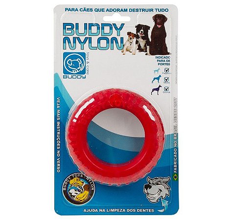 Brinquedo Mordedor Pneu Buddy Toys - Nylon resistente