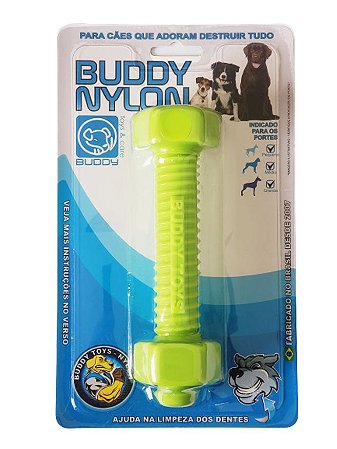 Brinquedo Mordedor Parafuso Buddy Toys - Nylon resistente