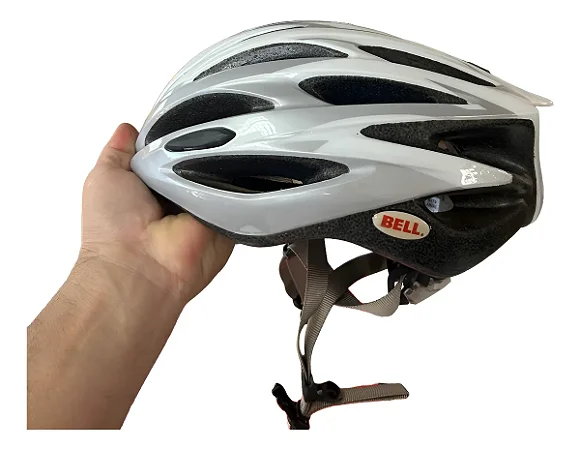 Capacete de Ciclismo Bell Lumen – MTB – Prateado – Tamanho G