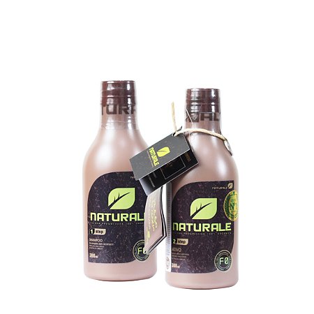 Escova Progressiva Orgânica Naturale 2x300ml Sem Formol