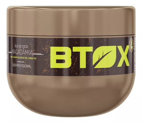 Máscara Btx Orgânico Naturale Brasil - 300g Sem Formol