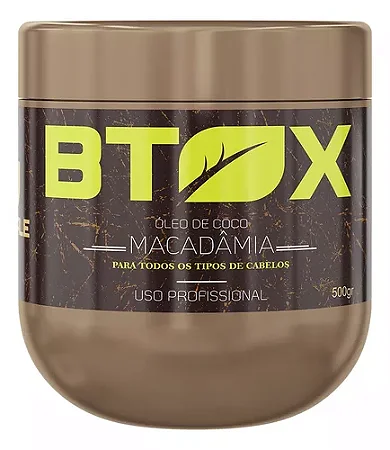 Máscara Btx Orgânico Naturale Brasil - 500g Sem Formol