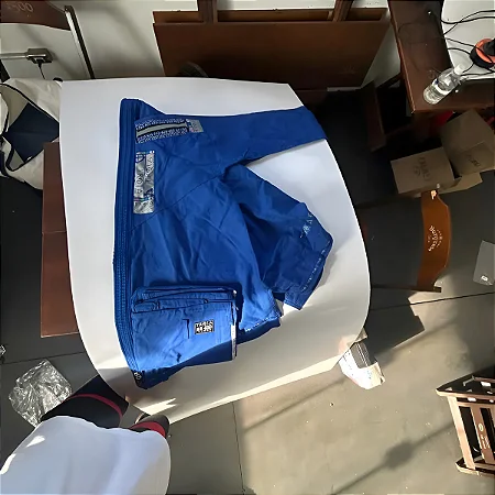 Kimono Jiu Jitsu Troia Azul A0 Azul A0