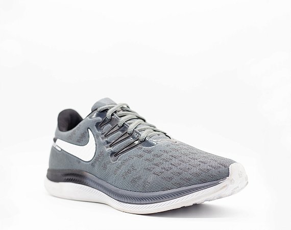 nike cinza e branco