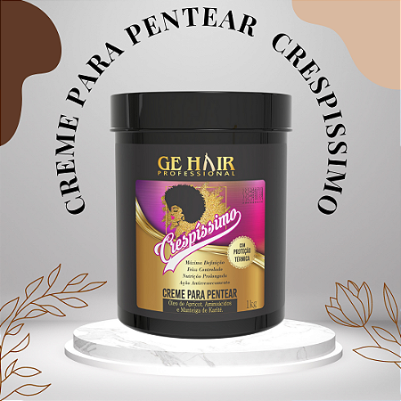 Creme para Pentear  Crespissimo.