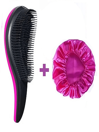 Kit Escova Mágica+ Touca de Cetim