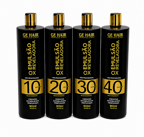 Ge Hair Água Oxigenada 900ml Estabilizadora Cremosa