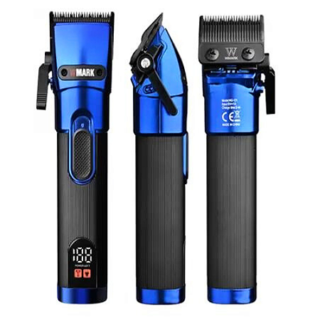 Maquina De Cortar Cabelo Profissional Wmark Ng 121 Display