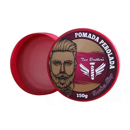 POMADA MODELADORA PEROLADA TWO BROTHERS  150G