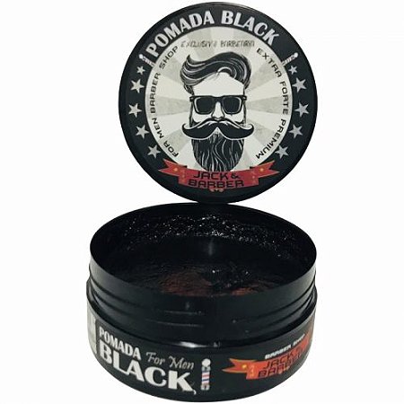 POMADA MODELADORA JACK BARBER BLACK PREMIUM
