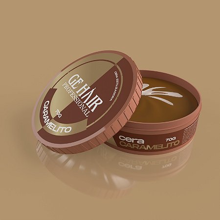 Pomada Caramelo Anti-frizz Ge Hair 70g