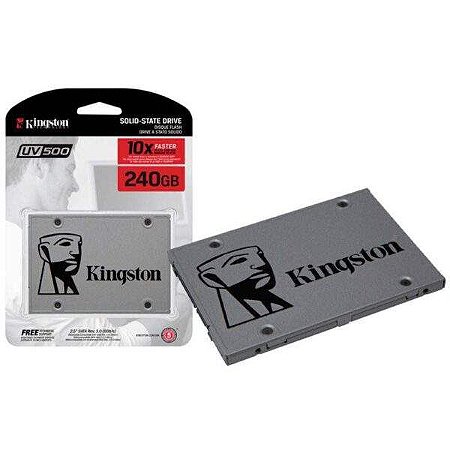 SSD Kingston A400 240GB SATA III 2,5" - Informatica em Curitiba