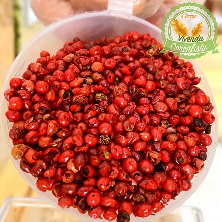 Pimenta rosa em grão