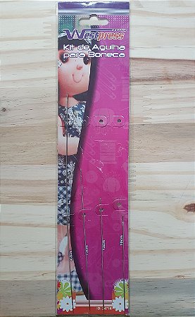KIT DE AGULHAS PARA BONECA