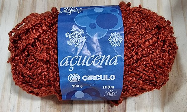 LÃ AÇUCENA - COR 7321  RUIVO