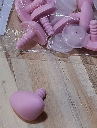 NARIZ COM TRAVA ROSA BEBÊ - TAMANHO 3