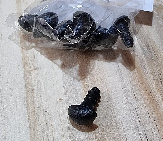 NARIZ COM TRAVA PRETO - TAMANHO 3