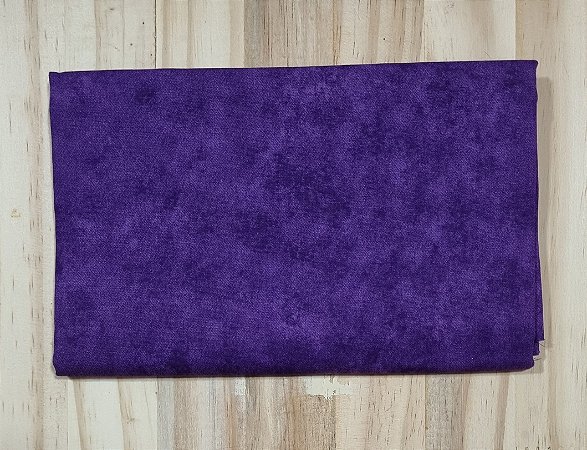 TECIDO ESTONADO ROXO - CRIS MAZZER