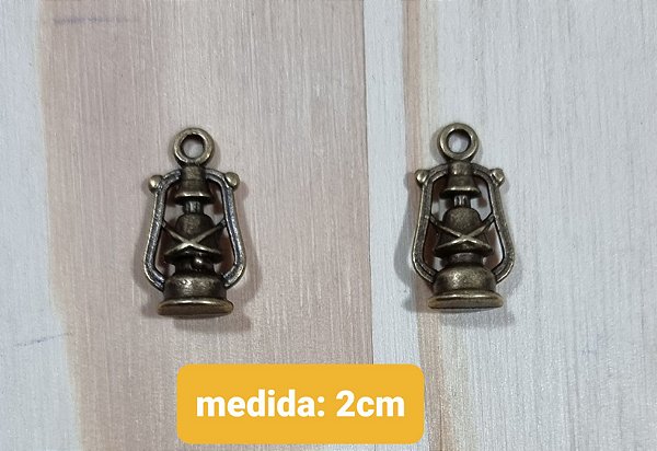 PINGENTE LAMPIÃO - 2 UNIDADES