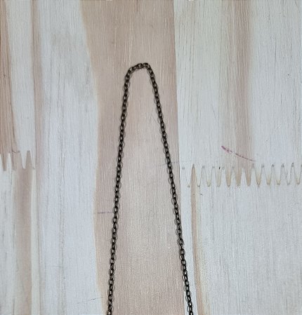 CORRENTINHA 1mm OURO VELHO - 50CM