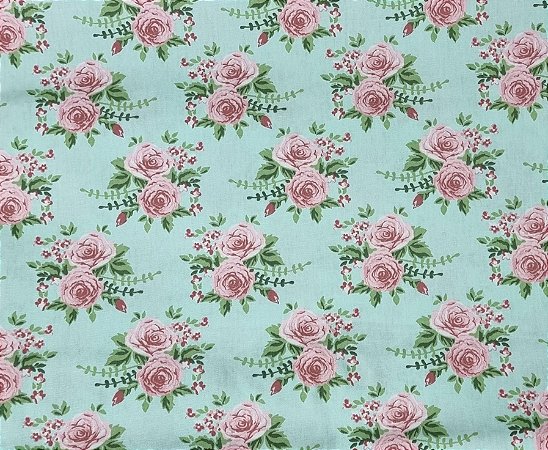 TECIDO TRICOLINE SHABBY CHIC 27288