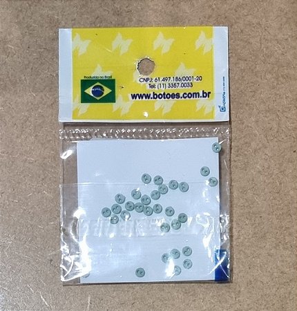 MICRO BOTÃO  - VERDE BEBÊ (45 UNIDADES)
