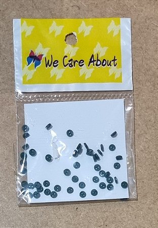 MICRO BOTÃO  - VERDE BANDEIRA (45 UNIDADES)