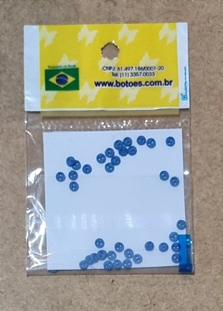 MICRO BOTÃO  - TURQUESA (45 UNIDADES)