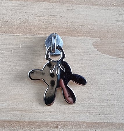 CURSOR ESMALTADO LUVA DO MICKEY - PRATA