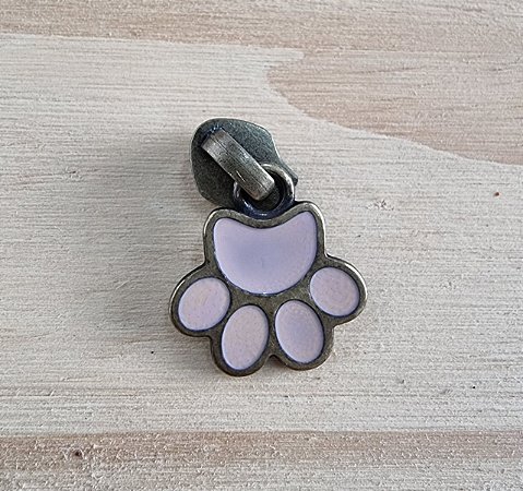 CURSOR ESMALTADO PATA ROSA FUNDO OURO VELHO