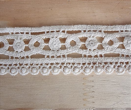 RENDA DE ALGODÃO  SASHA