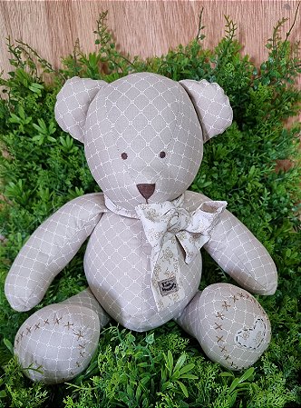 URSO MY LOVE  - M  COR BEGE ESTAMPADO