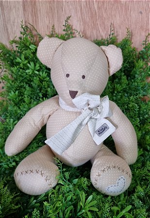 URSO MY LOVE  - M  COR BEGE ESTAMPA POÁ