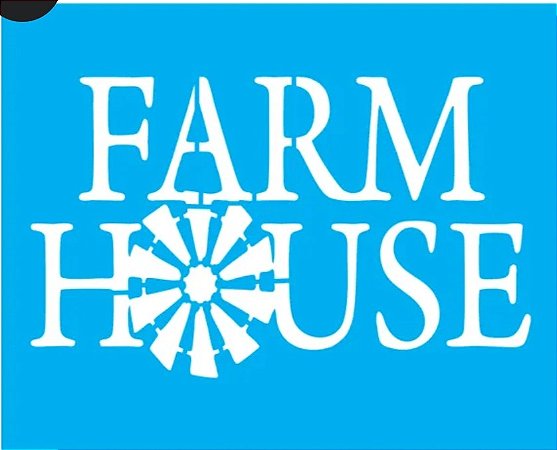 STENCIL FARMHOUSE - PALAVRA