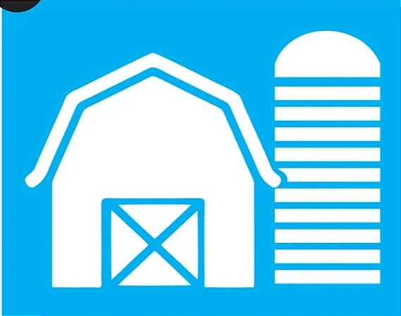 STENCIL FARM HOUSE  CELEIRO - 1 PORTA