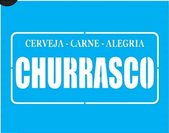 STENCIL  CHURRASCO