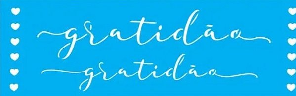 STENCIL GRATIDÃO 2