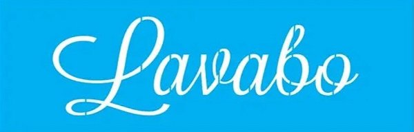 STENCIL LAVABO