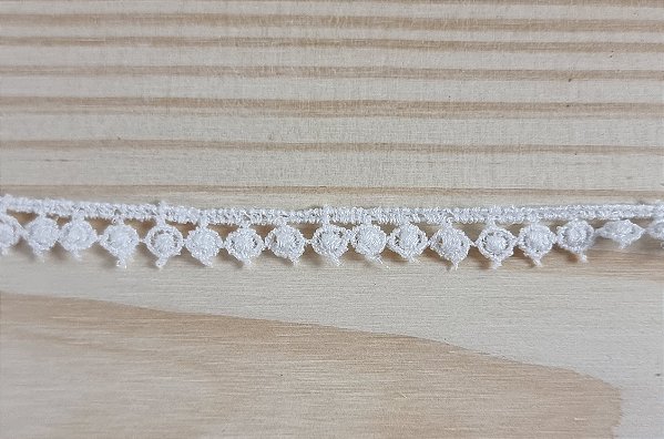 RENDA BOLINHA - OFF WHITE