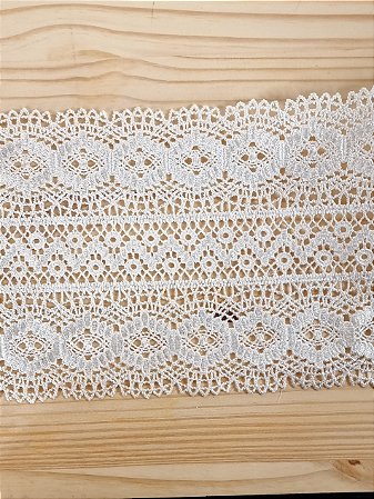RENDA DE ENTREMEIO  MARAVILHOSA - OFF WHITE