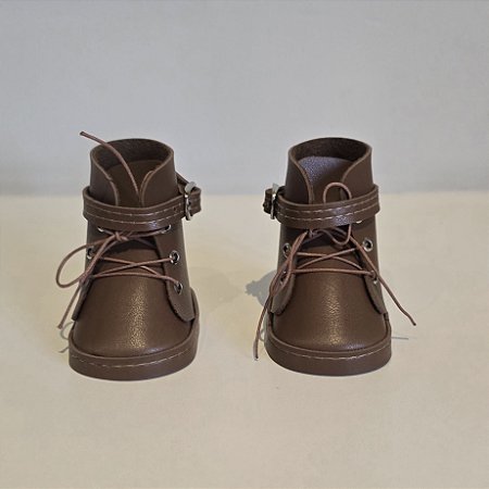 BOTA PARA BONECA MODELO 2 - COR  CARAMELO